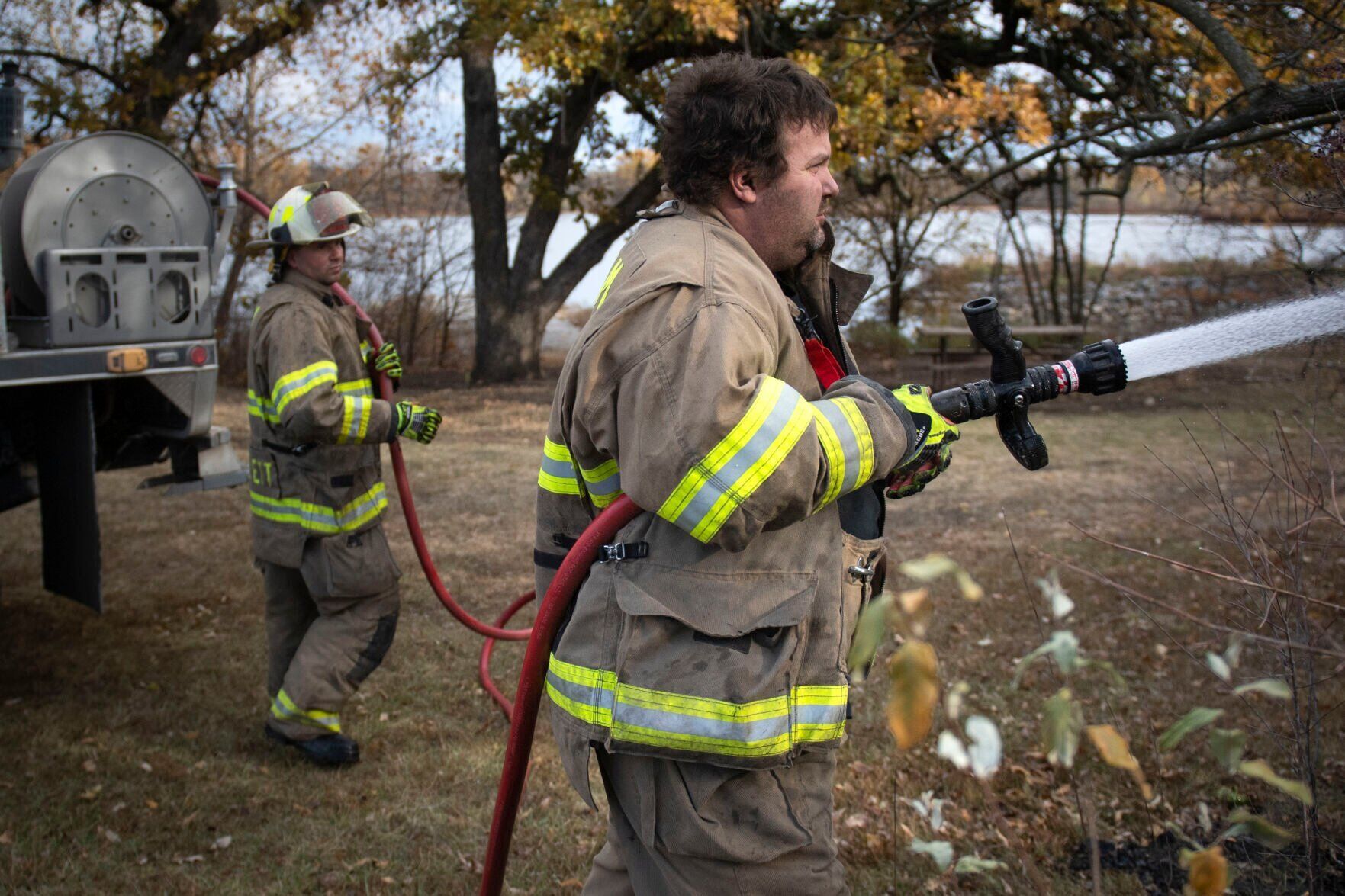 Grass fire, 10.24